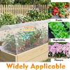Garden Row Insect Netting Pop Up Garden Bed Tunnel Net with Drawstring Vegetable Rows Netting Insect And Bird Protection for Vegetables Fruits