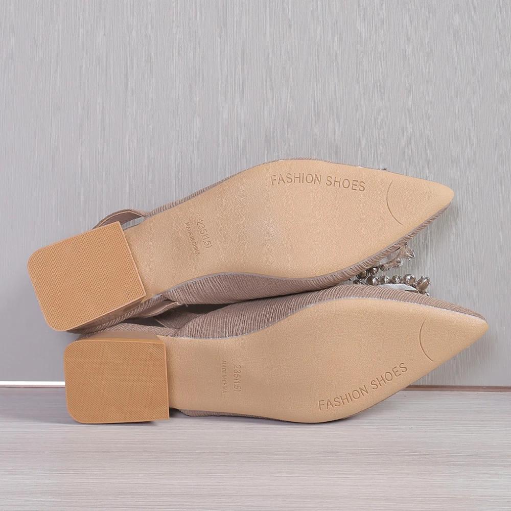 Damen Designer Schuhe mit spitzer Zehenpartie, einfarbige Strickschuhe, lässige, atmungsaktive Ballerinaschuhe, Damen Slipper, Zapatos De Mujer