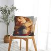 Trendy Singer Girl Pillow Case Retro Trendy Pillow Cover Graphic Pillowcases For Living Room Chair