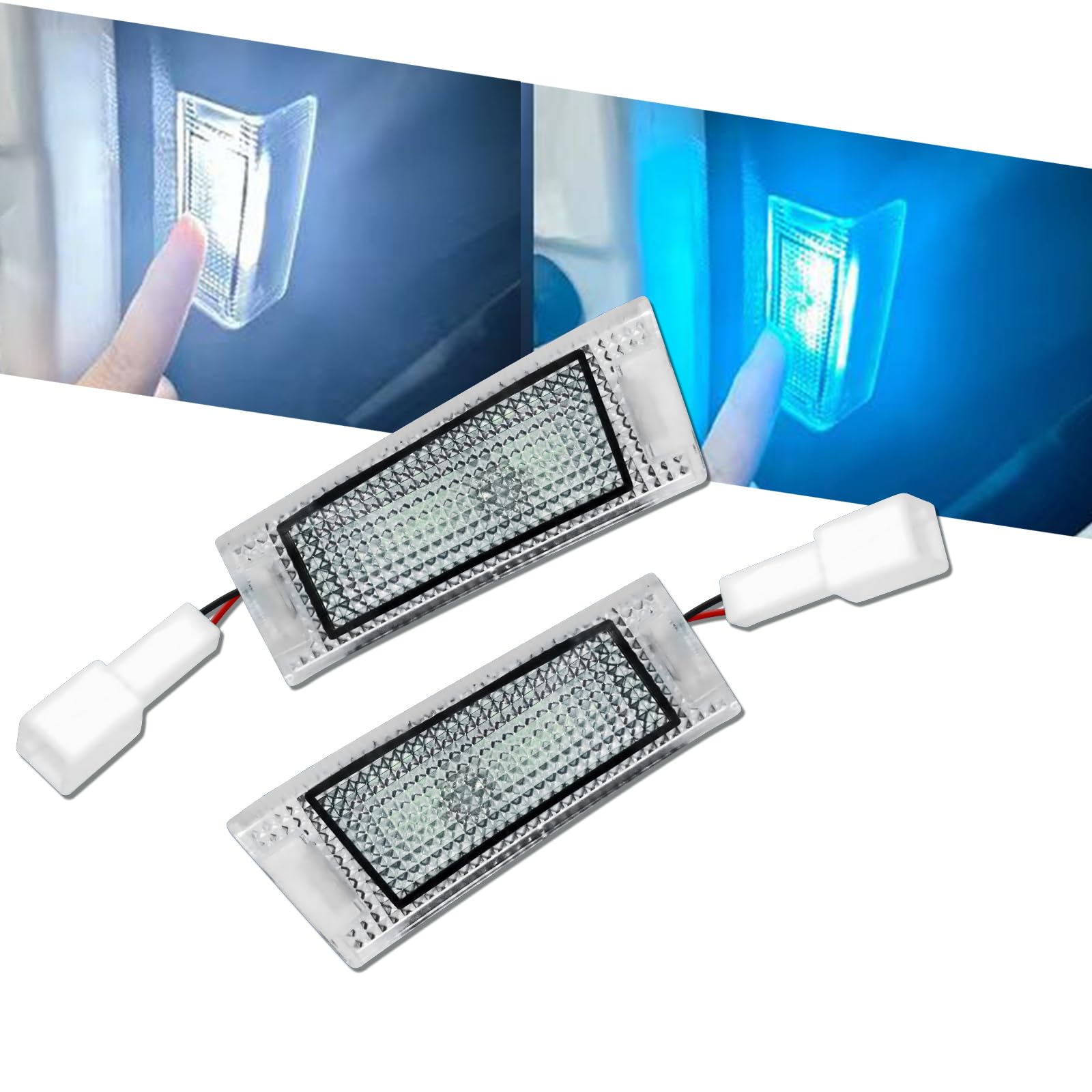 

Светодиодные лампы подсветки для сдвижных дверей Perrace Яркие Бесступенчатая память Оригинальная Специально разработана для 40-й серии Alphard Комплект из 2 штук и Второй ряд (40