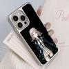 Danganronpa Chiaki Nanami Phone Case for iPhone 17 16 15 14 13 12 11 Air Pro Max Plus Electroplated Silver Cover