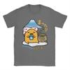 T-shirt Streetwear Miniso Estate Gudetama Hip Hop T-shirt Cotone Giapponese T-shirt Donna Uomo Y2K Basiche Manica Corta T-shirt