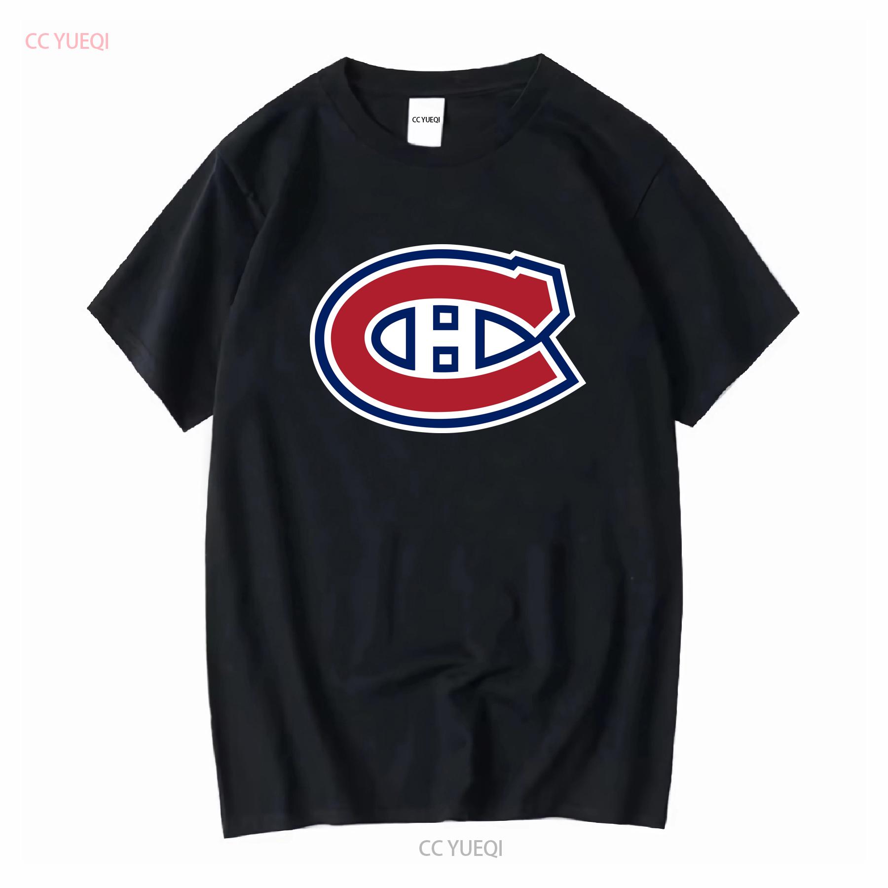

Логотип Montreal Canadiens Активна футболка Смішна футболка Американський вінтажний Прана Вентильований Унісекс Трохи чоловічий Універсальний Еластичний 4XL