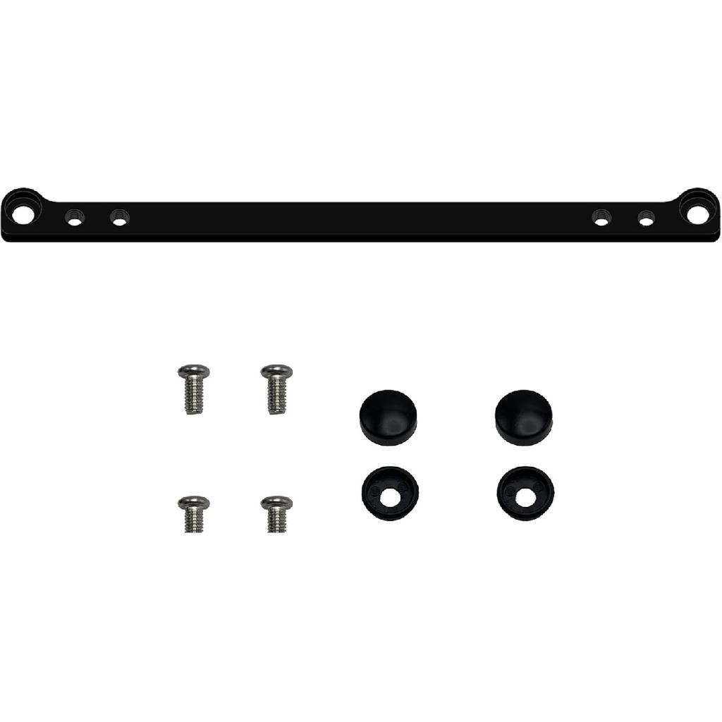 License Plate Adapter Holder for JDM to US Conversion, Mini Truck License Plate Adapter, Black