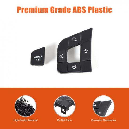 Left Steering Wheel Switch Button Cover For LR Discovery Sport L550 LR095537