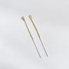 Silver Needle Two-Way Ear Chain Stud Earrings for Women - 2022 Trendy Korean Face-Slimming Design