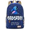 Lilo Stitch Backpack In Pink Or Blue Perfect For School Or Travel Made From High-quality Oxford Cloth