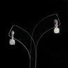 Colorful October Birthstone Rare Gems Natural Opal Earrings 925 Sterling Silver Birthday Gifts for Women and Girls