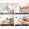Portasapone Magnetico in Acciaio Inossidabile, Multifunzione da Parete Autodrenante, Per Bagno, Cucina, Cabina Doccia