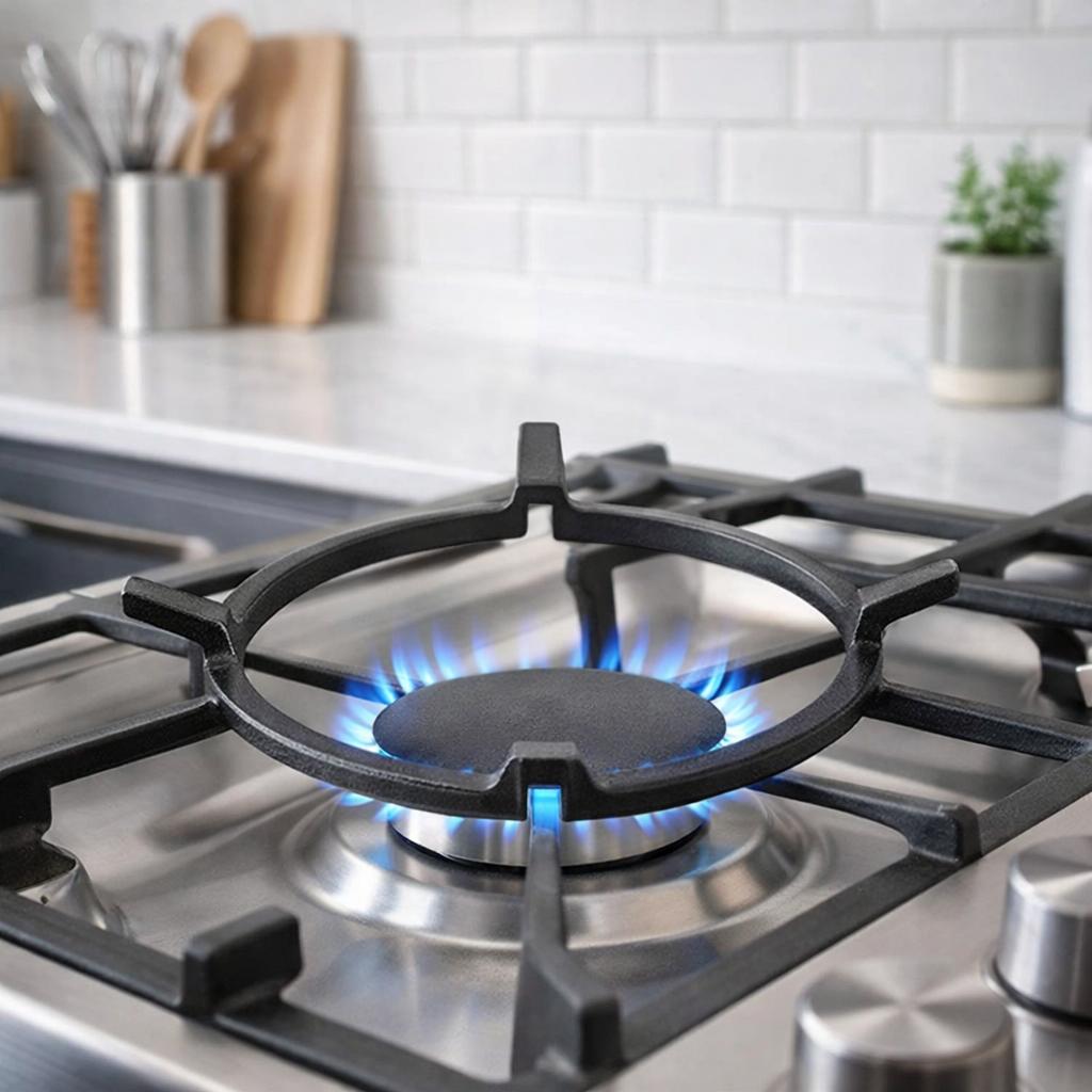 Home Cauldron Support Gas Cooker Carbon Steel Non Slip Pan Stand Stove Rack Wok Ring Pots Holder
