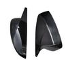 For Mazda 6 Atenza 2018- 3 Axela 2014-2018 ABS Car Rearview Side Mirror Cover Wing Cap Exterior Door Trim Adhesive Sticker