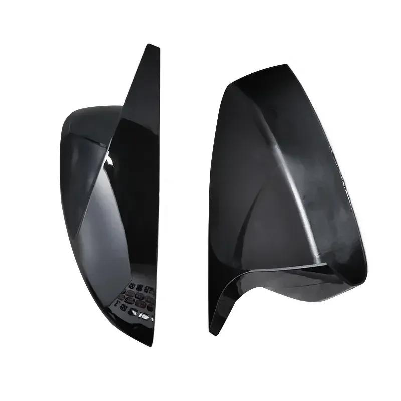 For Mazda 6 Atenza 2018- 3 Axela 2014-2018 ABS Car Rearview Side Mirror Cover Wing Cap Exterior Door Trim Adhesive Sticker