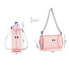 Handbag Mesh Shoulder Bag Korean Style Water Bottle Drawstring Bag Mesh Crossbody Bag  Summer