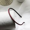 Headband Anti-Slip Plastic Thin Hair Hoop with Curved Design Stable Fit No Pressure Makeup Hair Hoop Hair Accessory