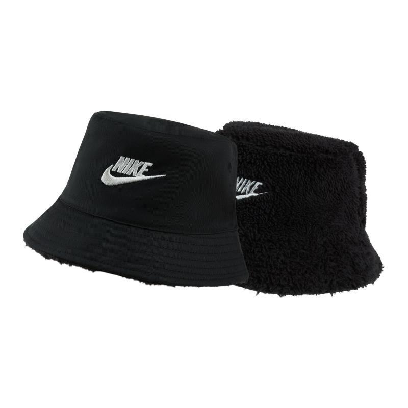 

Nike Cotton Polyester Bucket Hats Kids Casual FD4951-010 F чёрный