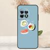 Sushi Food Case For OnePlus 15 R 13 13T 13R 12 12R 11 10T 8T 9 10 Pro Nord 5 CE 4 2 3 Lite N20 N30 Cover