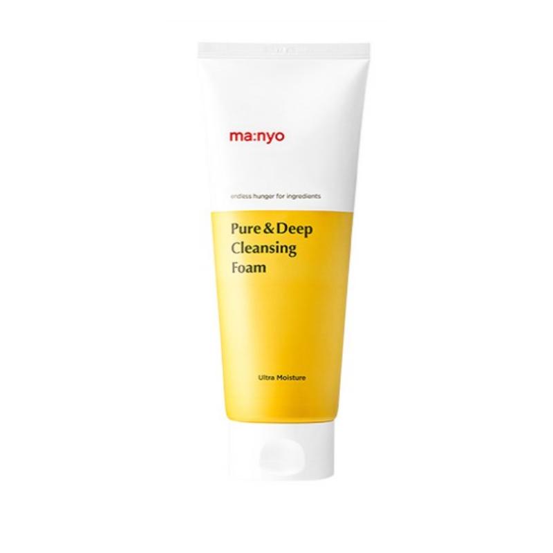 Ma:nyo Pure & Deep Cleansing Foam 200ml – Gentle Deep Cleanser for Pore Care & Sensitive Skin