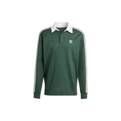 Adicolor Soft And Comfortable Long Sleeve Polo Shirt IZ2468