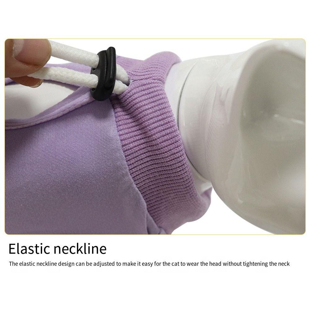 Soft Cat Recovery Suit Anti Bite Cat Neutering Wear Washable Physiological Clothes  Kitten