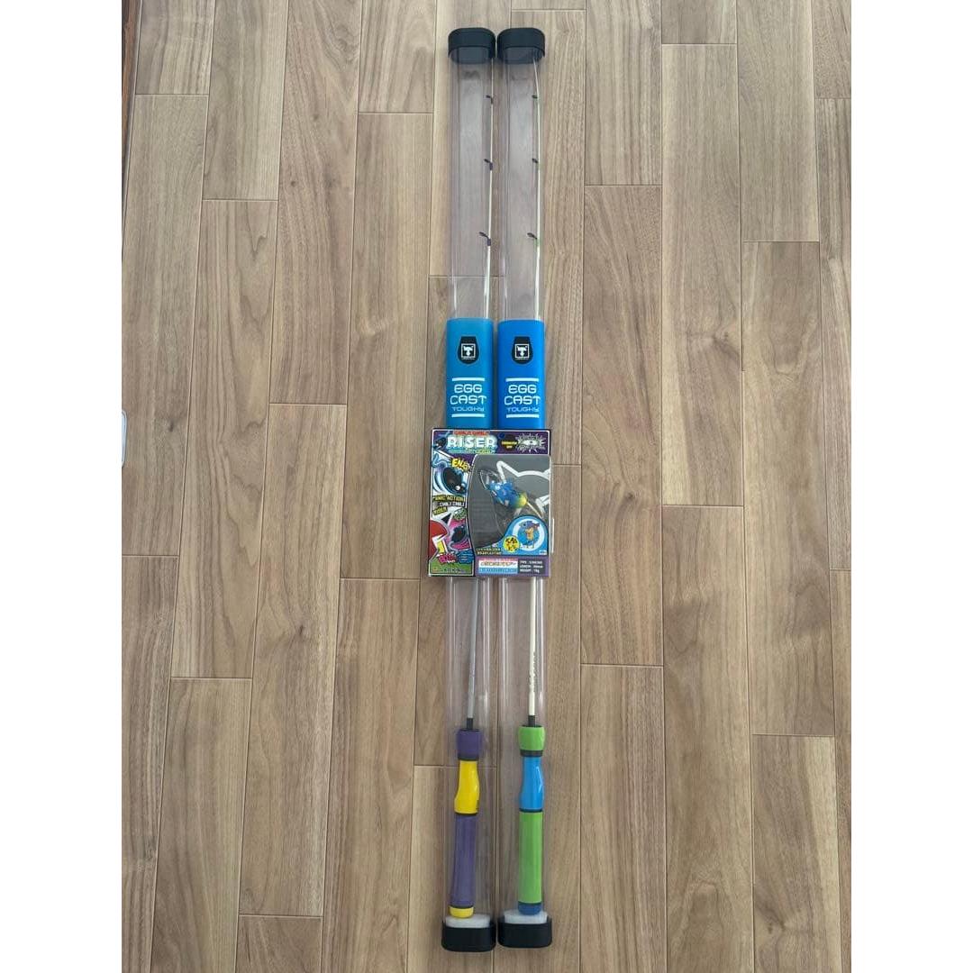 Used JACKALL EGG CAST TOUGHY 110 2 pieces + lure set