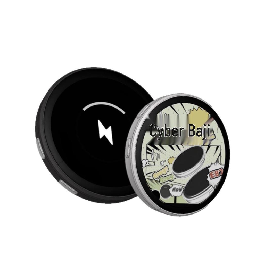 Smart Touchscreen 2D Anime Badge: Custom Video & Photo Display