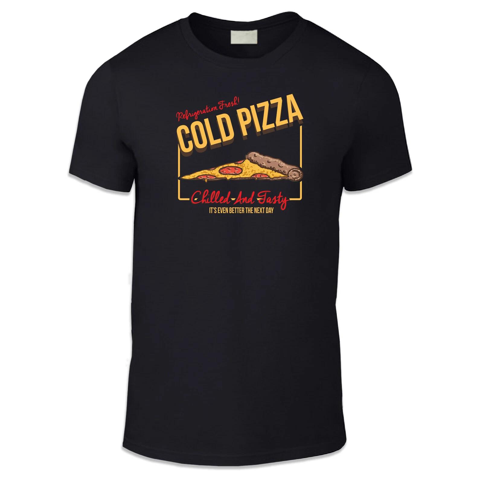 Cold Pizza Adult Unisex T Shirt - Fun Food Cool Summer 3XL