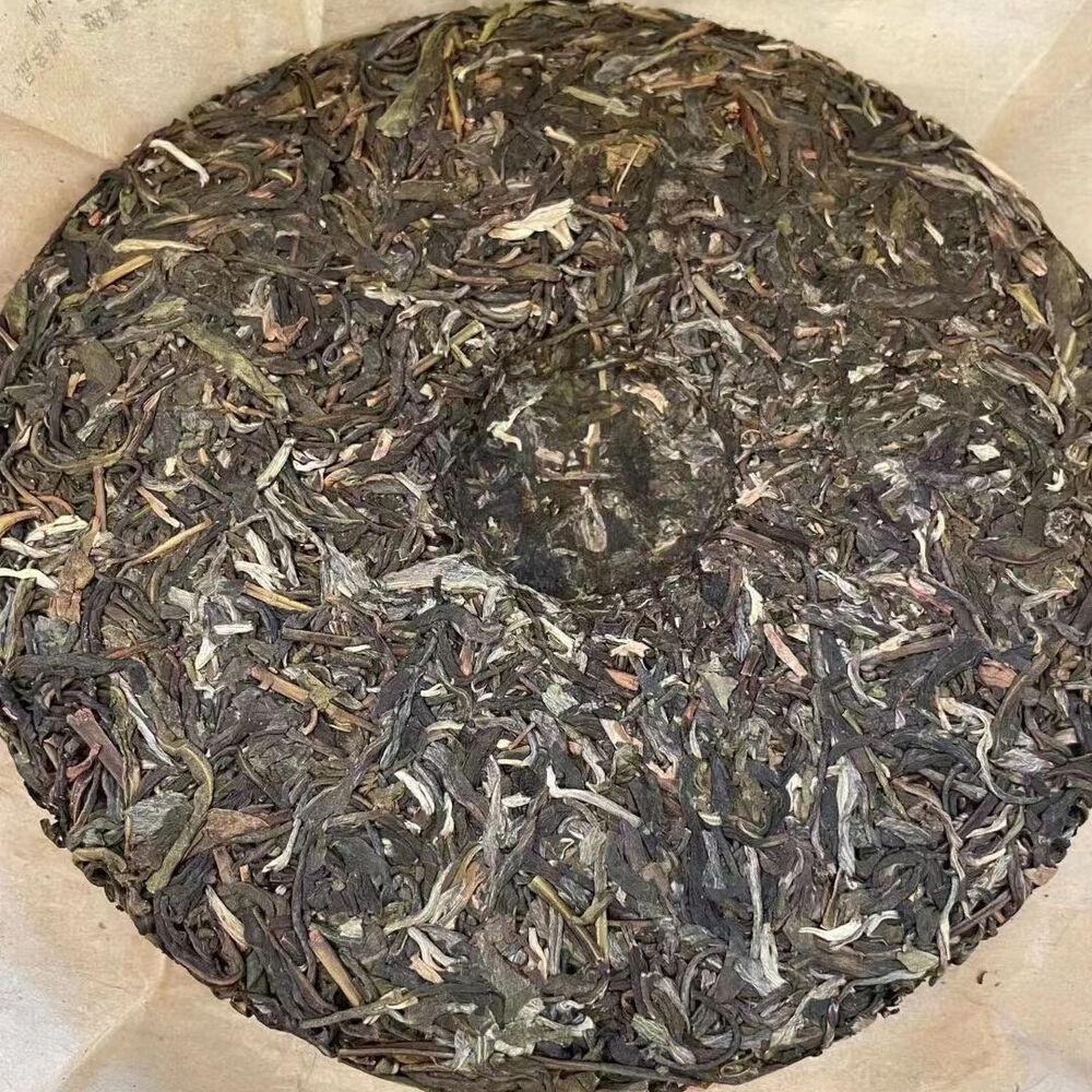 357g Yunnan Sheng Pu-erh Tea Cake 2017 Luyu Banzhang Puerh Raw Tea Old Pu'er Tea