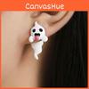 Trendy Halloween spookoorbellen, prachtige glow-in-the-dark modeaccessoires voor vrouwen
