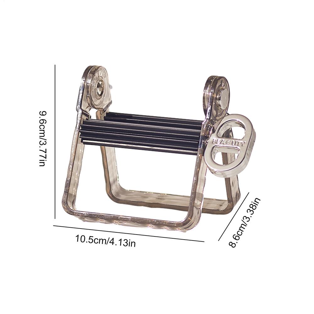 Toothpaste Squeezer Toothpaste Dispenser Household Rotatable Handle Hand Cream Squeeze Tool Simple Rolling Squeezing Tools