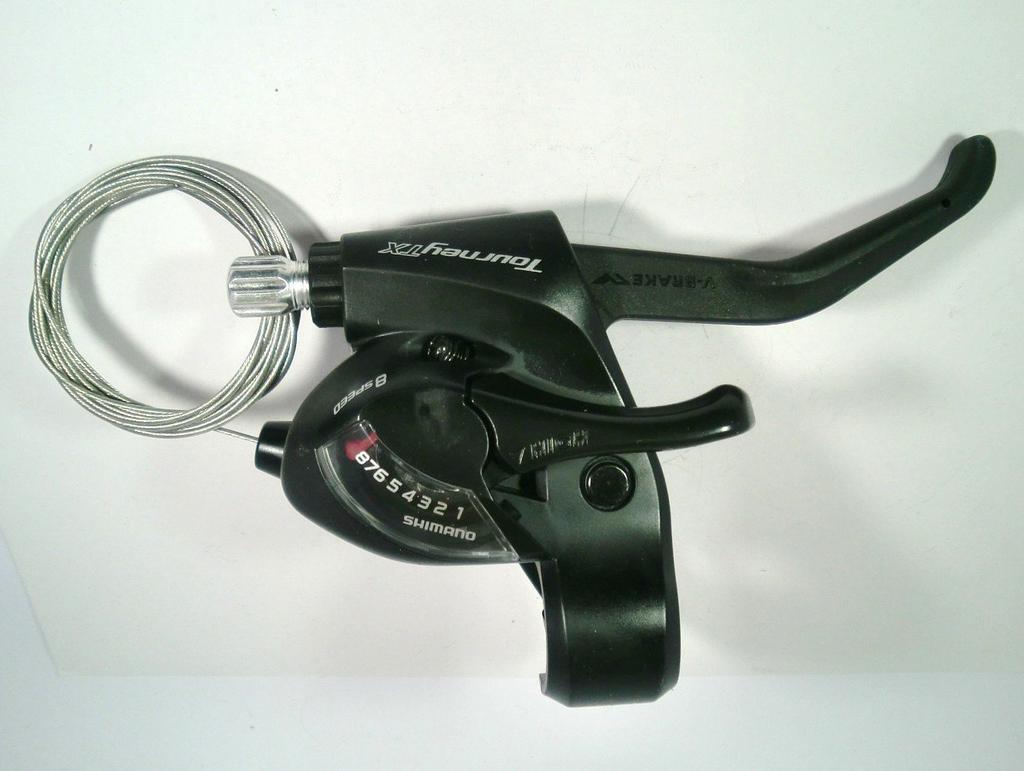 Shimano Shift Lever 2 Finger 3x8Speed Left and Right Set Black 933 ST-TX800-8R/L