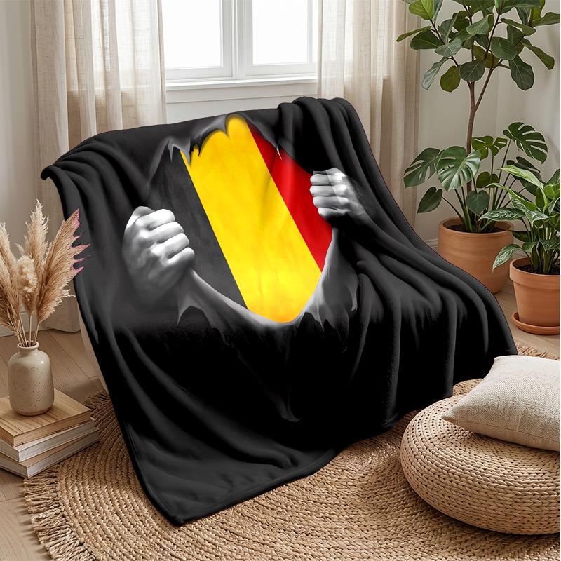 Germany national football team Theme blanket Soft Flannel Blanket Plush Throw Blanket Cozy Sofa Bed Blanket for Home Decor