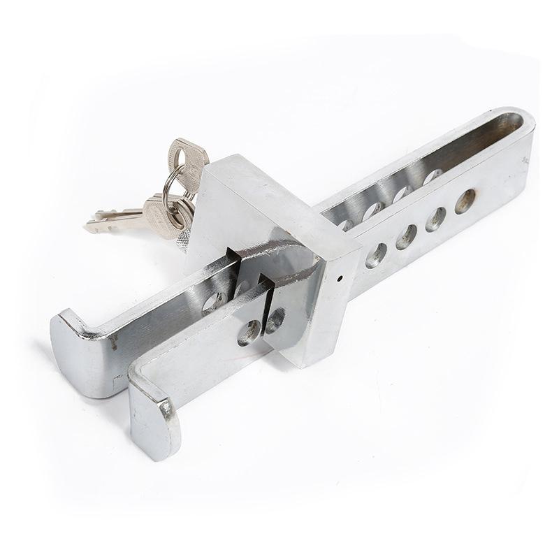 Universal Auto Car Brake Clutch Pedal Lock Alloy Steel Security Anti-Theft For Cars Truck Throttle Accelerator Pedal Lock