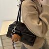Maillard Retro Underarm Bag Women's 2025 New Trendy Korean Tote Bag Niche Large-capacity Portable Commuter Bag