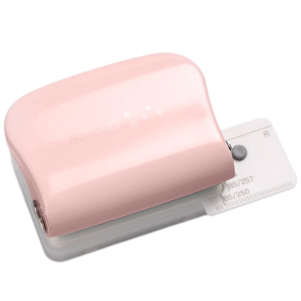 5 Hole Punch With Scale Lines,Multi-Purpose Portable Holes Punch Aid,Scrapbook Hole Puncher,For Scrapbooks Paper