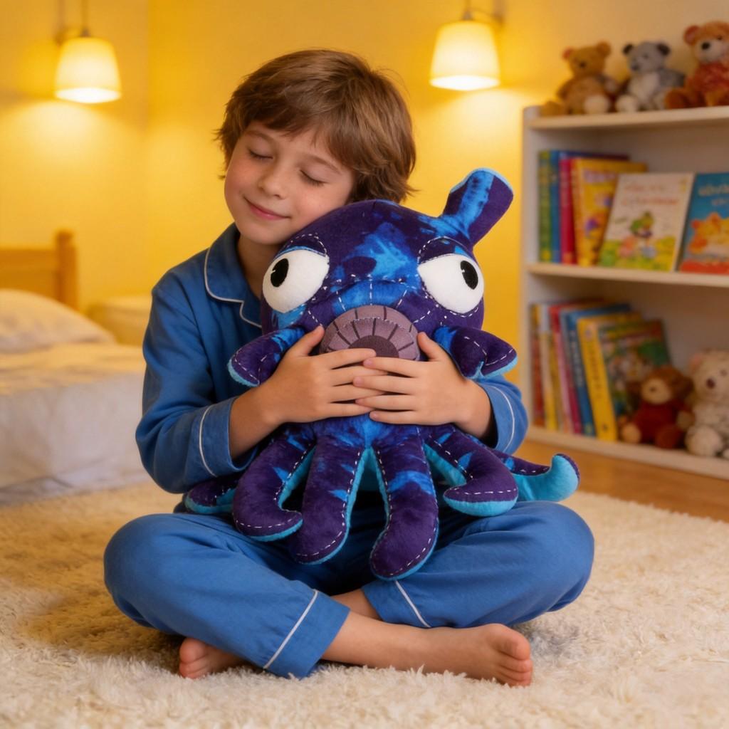 Dark Pals Plush Toy With Pp Cotton Filling For Kids And Collectors