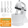 100W 7 Speed Electric Food Mixer Table Stand Cake Dough Mixer Handheld Egg Beater Blender Baking Whipping Cream Machine