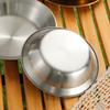 4PCS/SET Straw Hat Design Camping Tableware Set Korean Style Food Serving Tray  Easy To Clean