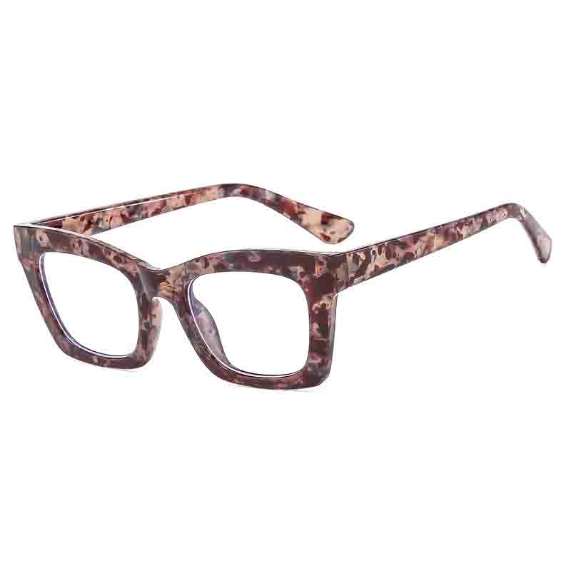 Eyeglasses Cat Eye Blue Light Glasses Reading Glasses Square Frame Optical Glasses For Sexy Ladies Trendy Myopia Men