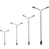 Luminous Double Arm C-Type Street Lamp for Model Sand Table