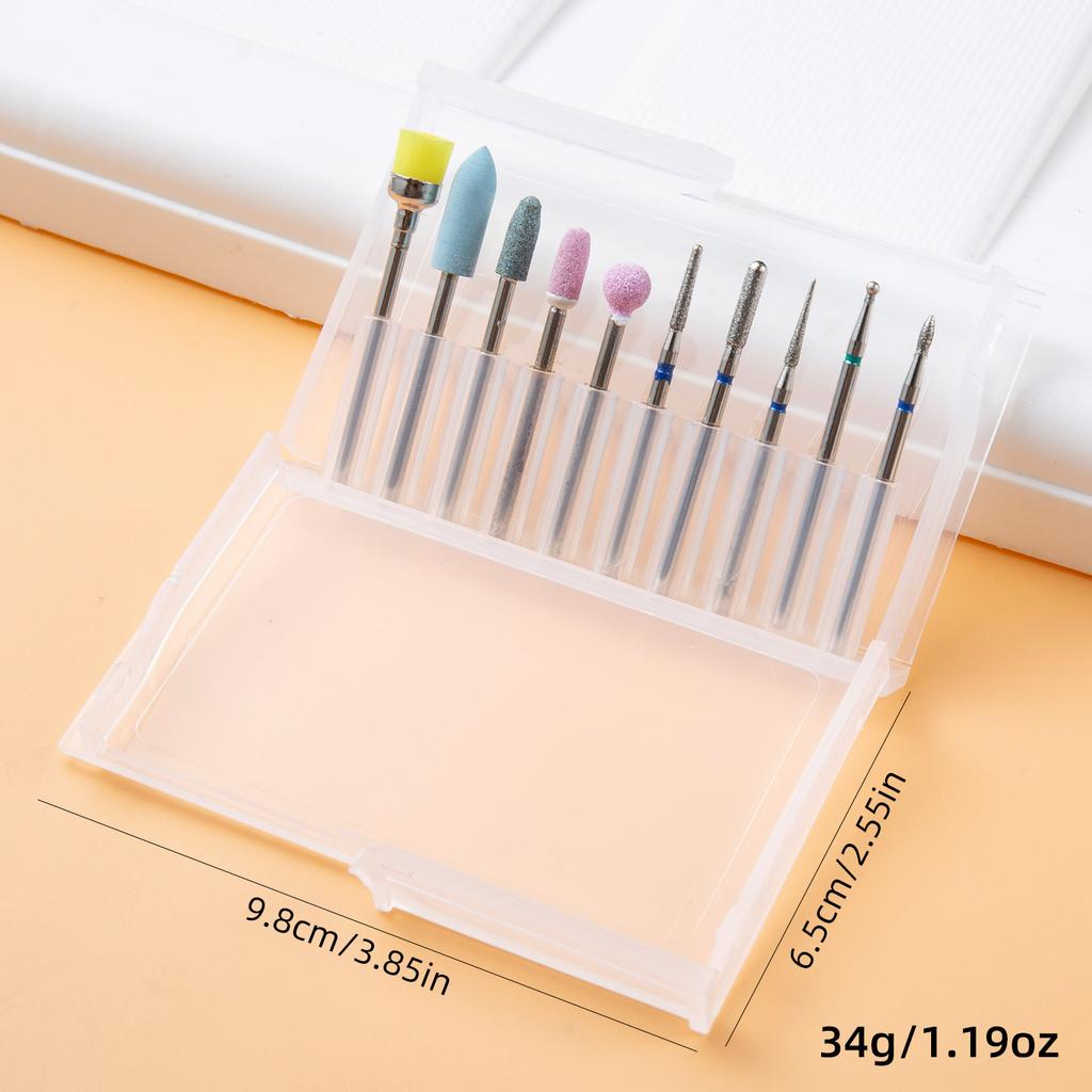 Nail Art Remover Grinding Head, Ceramic Stainless Steel Universal Grinding Head Polishing, Quick Nail Remover Grinding Tool