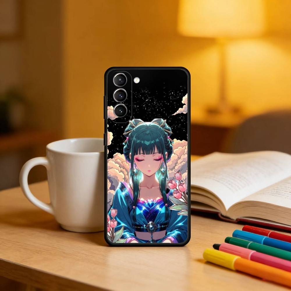 The Apothecary Diaries Maomao Case for Samsung Galaxy S21 S25 FE S24 S23 Ultra S20 S9 S22 Plus S10 TPU Cover