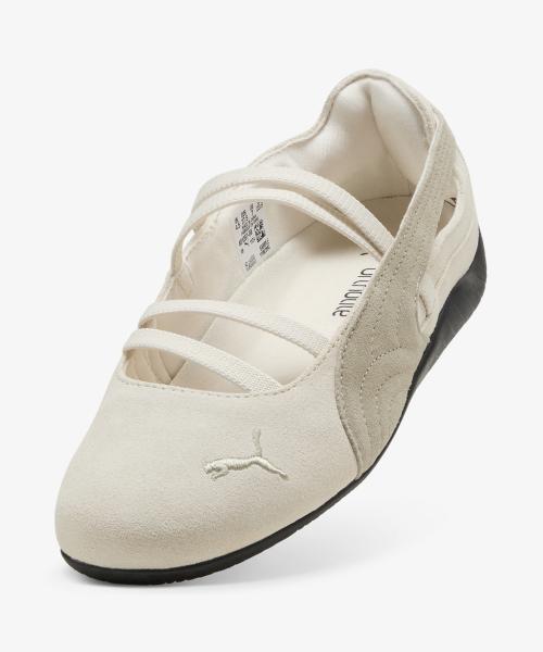 [PUMA] Speedcat Ballet Suede Women's - Alpine Snow:Black 401287-08