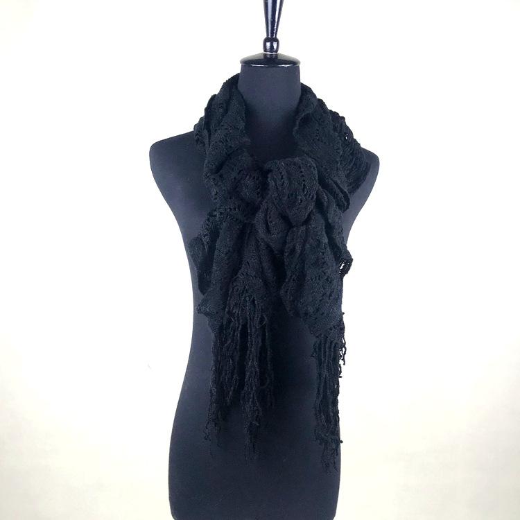 Autumn And Winter Warm Cashmere Fringed Student Plaid Scarf Women'S Winter Versatile Shawl