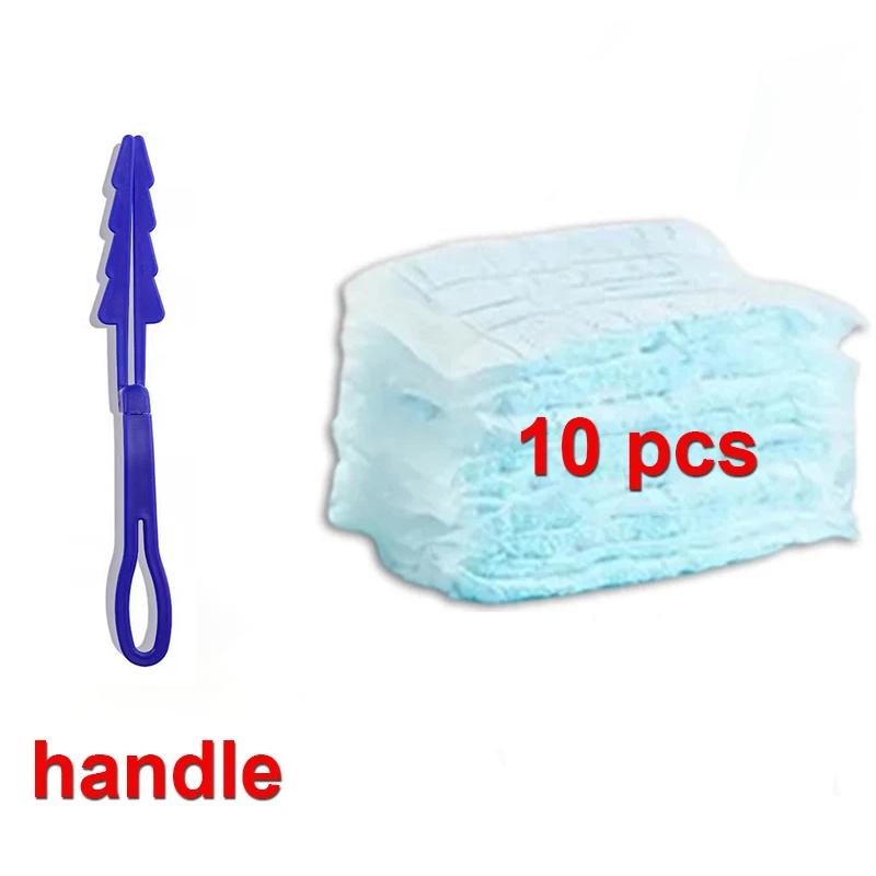 10~40pcs Replacement Heads Duster Microfiber Disposable Short Duster for Cleaning Home Office Blinds Surface Dust Clean Tool