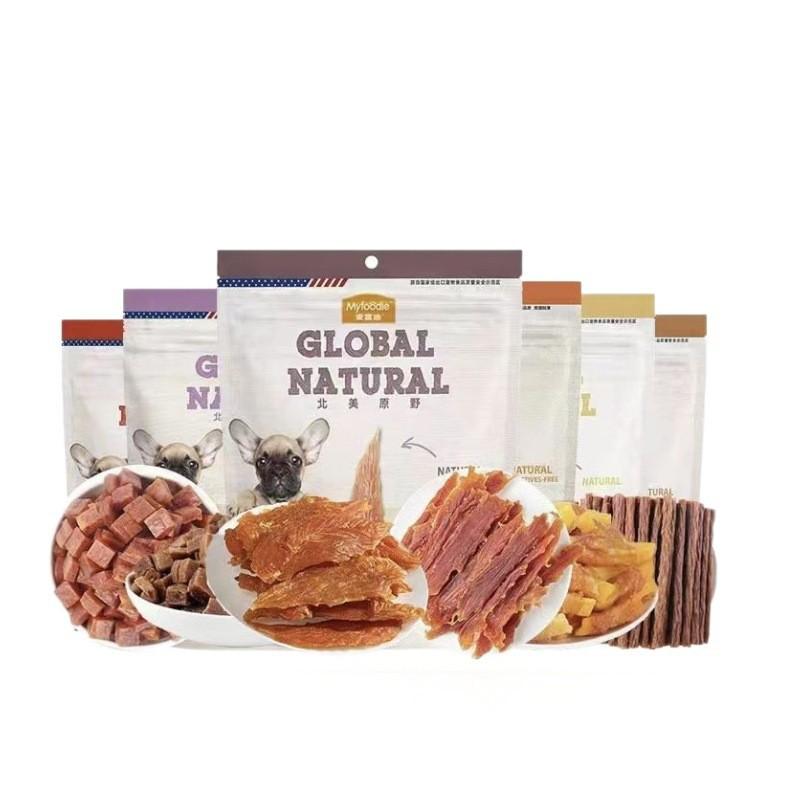 Myfoodie Chicken Jerky Dog Treats for Large & Small Breeds