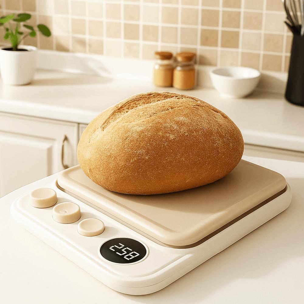 USB Charging Digital Kitchen Scale LCD Display Food Scale Electronic Scale Baking Use