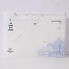 Transparent Multi-Layer Accordion File Folder with Eight Pockets for Students