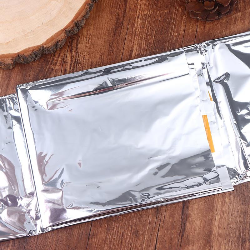 Emergency Folding Tent Survival Hiking Camping Shelter Outdoor Waterproof 2 Person Emergency Tube Tent For Outdoor Activities