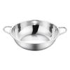 LijiuHong 36cm Divided Stainless Steel Hot Pot