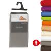 Fitted Sheet 90X190 Gray 57 Threads 100% Cotton